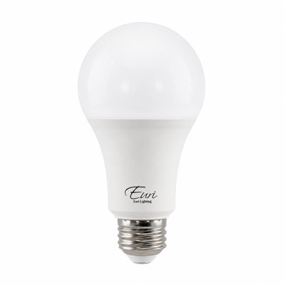 Ampoule DEL Euri Lighting A21, 17 W, 1 600 lm, équivalent 100 W, 5 000 K, culot E26, réglable, conforme aux normes CEC et UL.