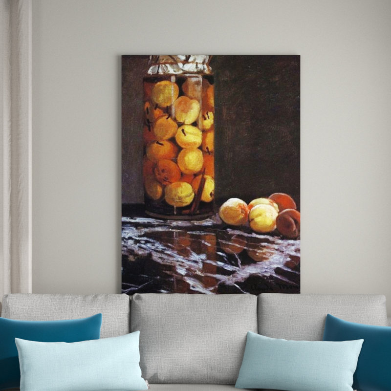 Claude Monet - Wrapped Canvas Painting, 80cm H x 60cm W x 1.8cm D
