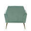 Fauteuil capitonné de 30,59 po de largeur