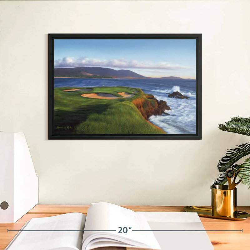 Sireci Pebble Beach 7th Hole, 9" H x 13" W