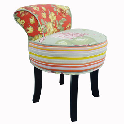 Jedda Solid Wood Accent Stool