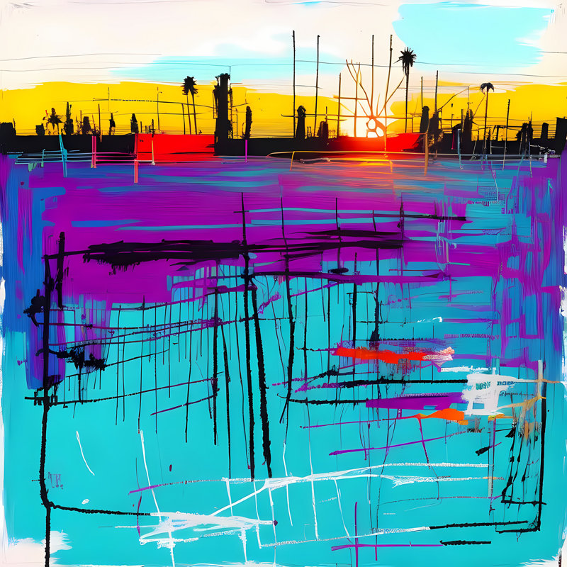 Horizon Sun Up, 42" H x 42" W