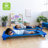 ECR4Kids Streamline Cot, Ready-To-Assemble, Standard Size, Classroom Furniture, Blue, 6-Pack