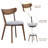 19'' H Linen Upholstered Side Chair