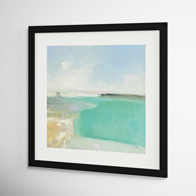 Summer Coastline Painting by Julia Purinton