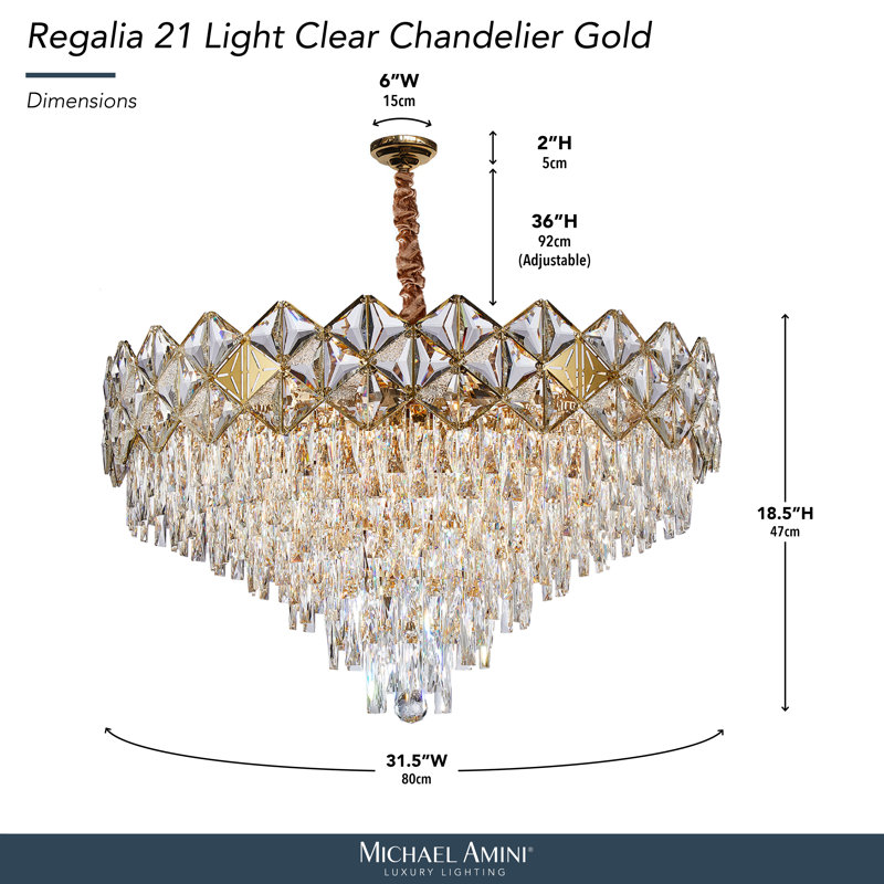 Regalia 21-Light Chandelier