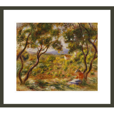 Les vignobles à Cagnes (Les Vignes à Cagnes) par Pierre-Auguste Renoir