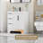 Skeen 30" Mid-century Modern Single Bathroom Vanity Set With Resin Sink Top, Faucet, Assembly Required-1276297282-1276297280