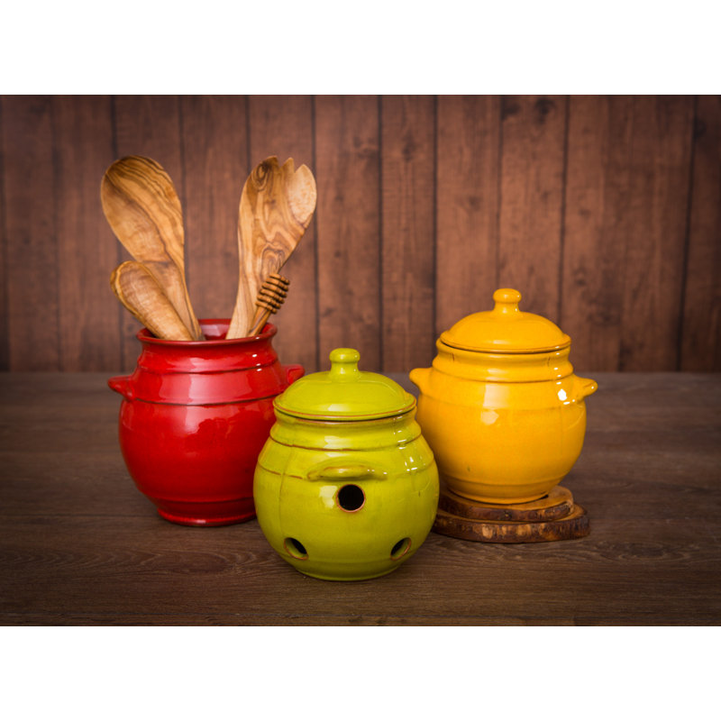Ceramic / Porcelain Jar, Yellow