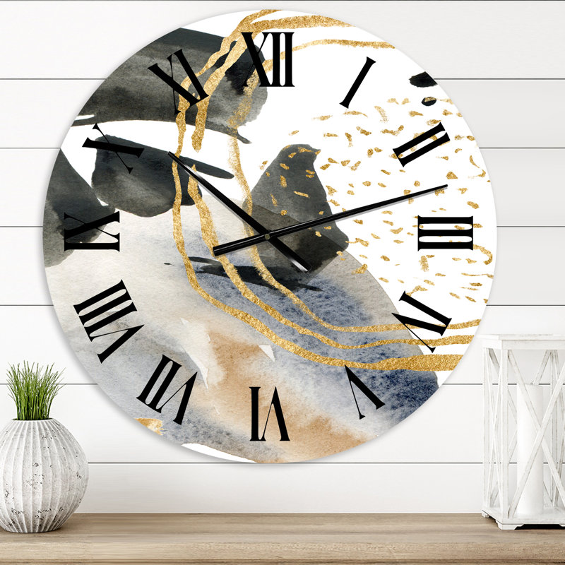 Horloge murale pastel, Surdimensionné