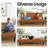 Armaquis Twin 66'' Faux Leather Convertible Sofa-1806124476