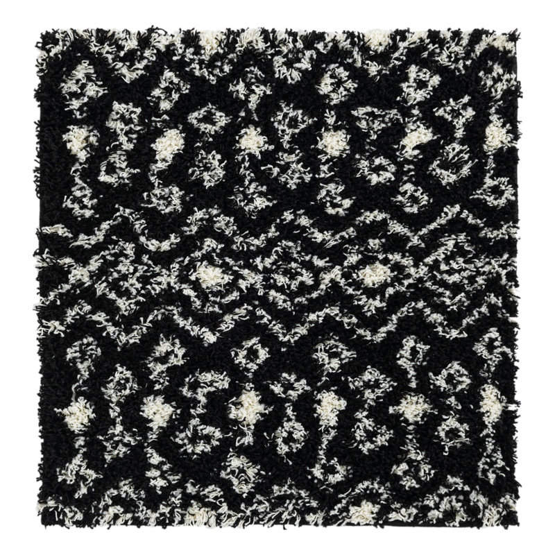 Griego Geometric Indoor Rug, Square 3'1"