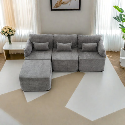 Sectional Sofa Couch,modular L Shaped Couch 