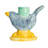 Chirpy Elegance Stoneware Taper Holder