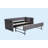 Grey Velvet Daybed, Sturdy Wooden Bed Frame-1767809020