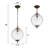 Ennu 1 - Light Glass Globe Pendant