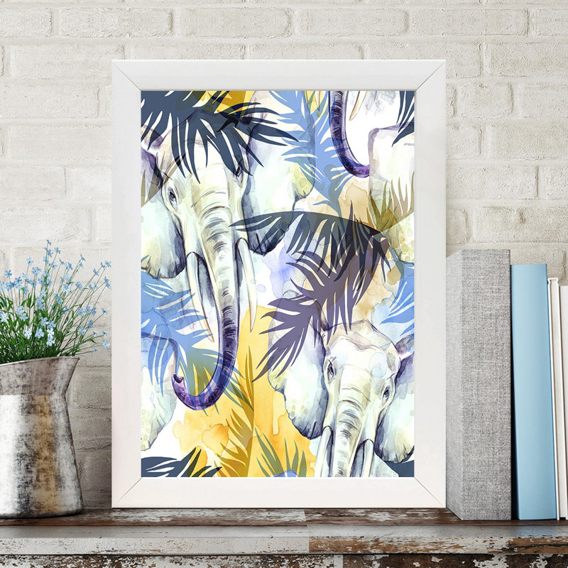 Single Picture Frame Print on Wood