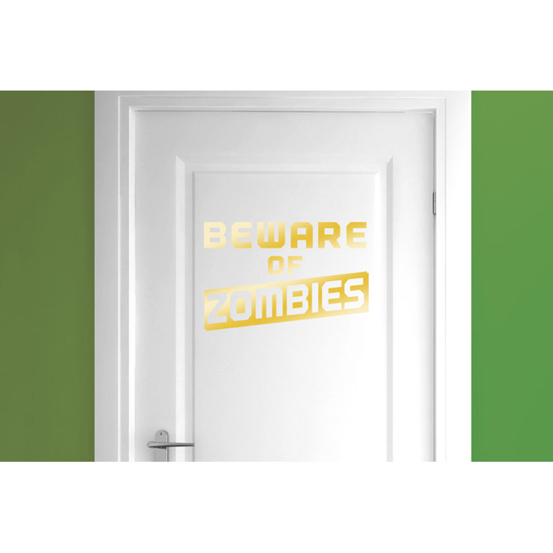 Wall Decal, Shiny Gold