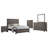 Sayim 5-piece Full Bedroom Set Grey Oak-116533499-133083375