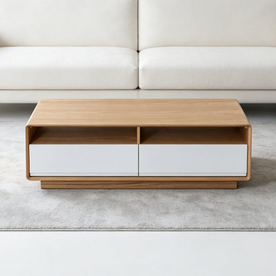 Table basse nordique rétro simple