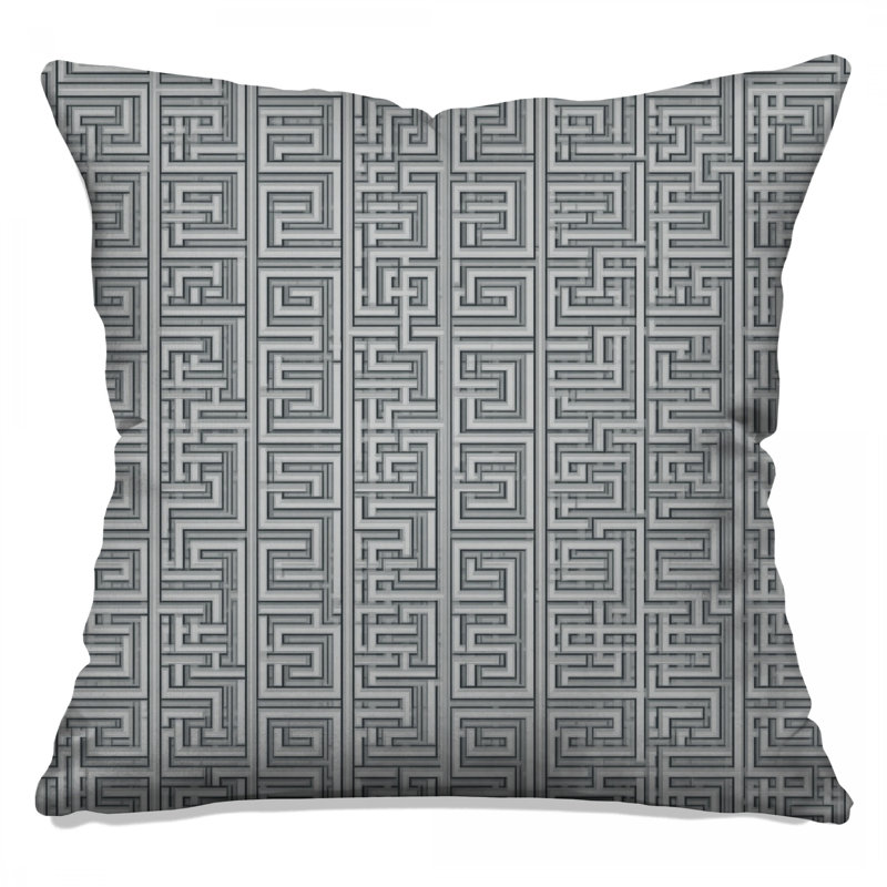 Coussins Labyrinth, 18 x 18 pouces