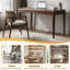 Bureau en bois massif avec tiroirs