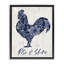Cadre flottant avec coq Floral Rise & Shine, design par Annie Lapoint-961805637-961805658