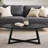 Modern Harmony Wood Oval Coffee Table