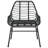 Garden Dining Set Brown And Black-816682853-816682854