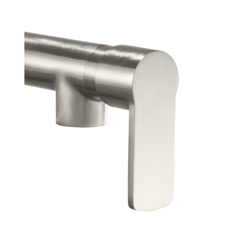 Pot Filler - Dual Handle Wall Mount, Satin Nickel, E4 Series Lever Handle