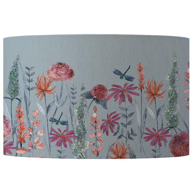 Florabunda Cotton, 29cm H x 52cm W x 52cm D, Multicoloured Khaki