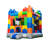 HeroKiddo Block Party 12.5' x 13' Bounce House with Air Blower