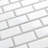 Hudson Subway 11-3/4" x 12" Porcelain Mosaic Floor and Wall Tile-117985005