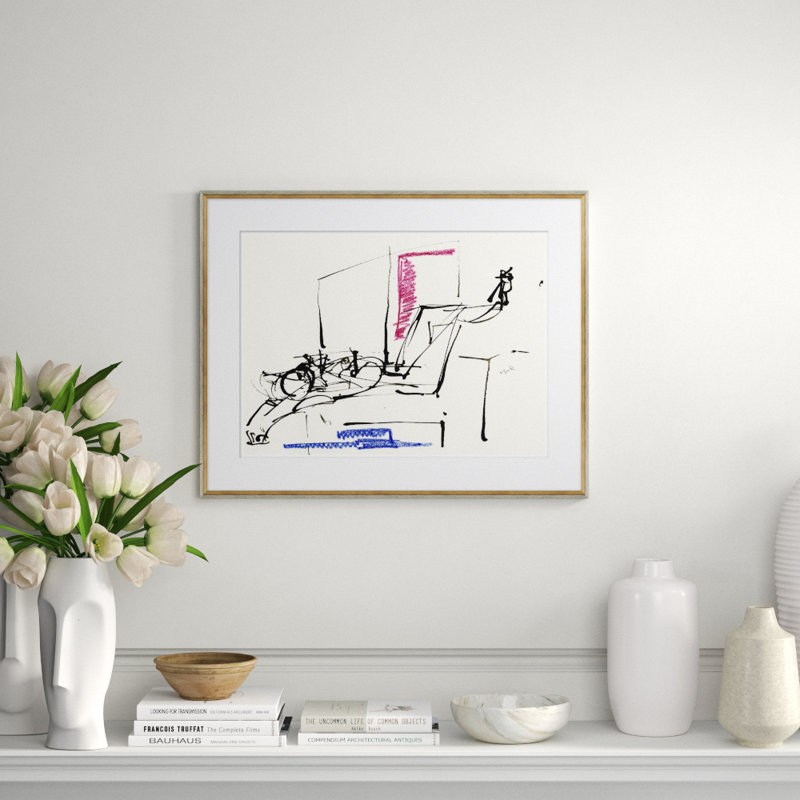Abstract Figure Giclee Print by Yuki Osada