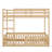 Wood Bunk Bed With Ladder-260069733