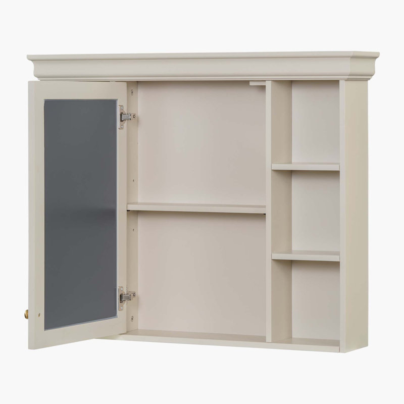 Armoire à pharmacie à miroir fixée au mur l 35,51 po l