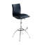 Tabouret de bar moderne en similicuir / hauteur réglable chrome-1698709814