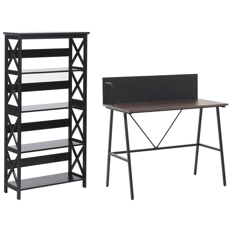 Hoytville 2 Piece Writing Desk Office Set