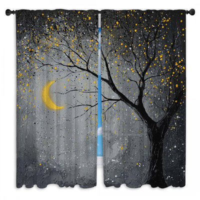 Rideaux obscurcissant Moonlit Tree