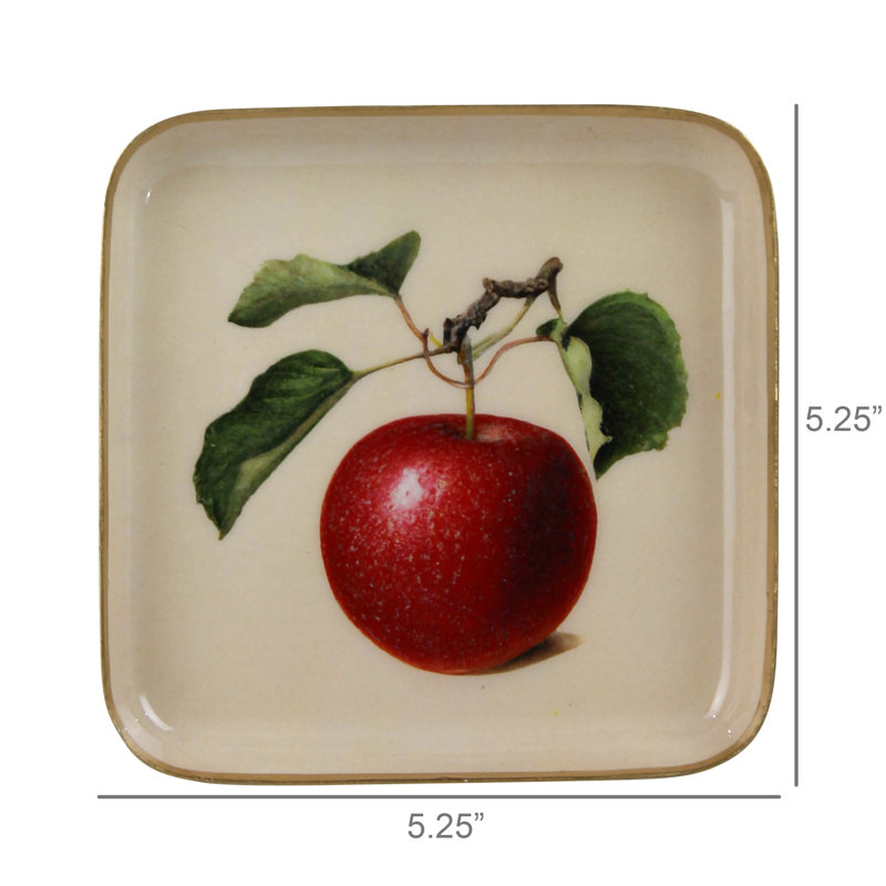 Plateau - Pomme, carré