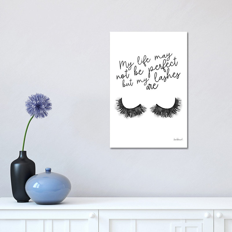 Perfect Lashes by Amanda Greenwood - Wrapped Canvas Print, 66.04 cm H x 45.72 cm W x 3.175 cm D, Wrapped Canvas