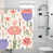 Motif floral rose 3