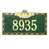 Claddagh 1-Line Wall Address Plaque