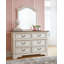 Realyn Twin Panel Bed, Dresser, Mirror, Chest and Nightstand
