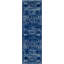 Tapis bleu marine / bleu Rizo Pat-1395291398