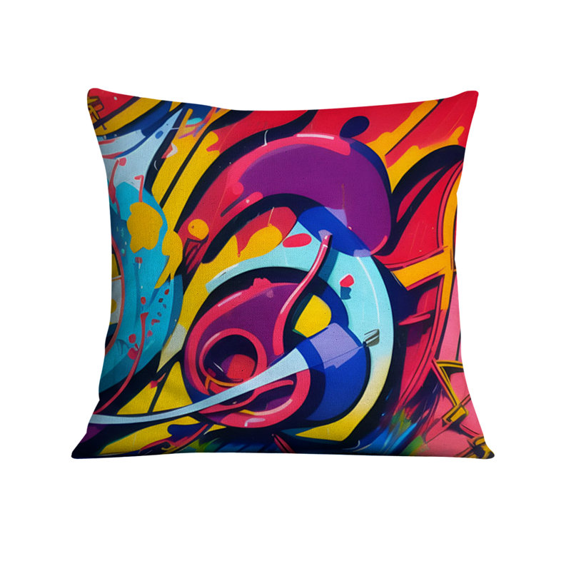 Coussin décoratif, H 20 po x l 20 po, Housse de coussin seulement - sans coussin