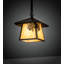 Luminaire suspendu carré à 1 lumière Jaliyah