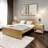  Rosenthal Solid Wood Slat Bed-1314693156-1314693159