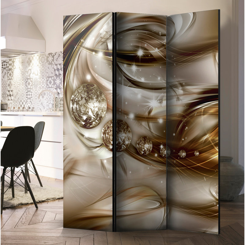 Chocolate Tide Room Divider, 3