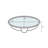 19" Oval Under Counter Hammered Copper Bathroom Sink with Koi Fish Design
